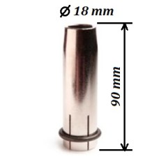 Сопло MP-40KD d=18mm, L=90mm, коническое